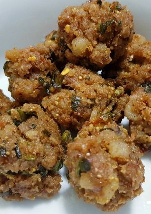 รูปของ ลาบหมูทอด สูตร 2 - อย่างง่าย