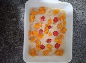 Una foto de Postre- Fantasía de frutas