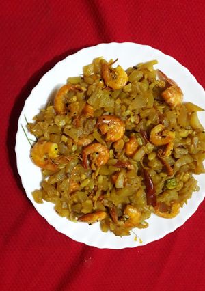 লাউ চিংড়ি (Lau chingri recipe in Bengali) রেসিপির প্রধান ছবি
