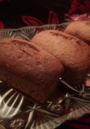 Une photo de Mini cake au poudre de caroubier