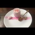 Rose Milkshake With Nuts