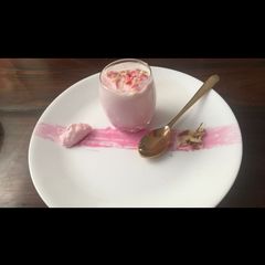 A picture of Rose Milkshake With Nuts.