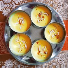 Dryfruits vanilla custard A picture of Dryfruits vanilla custard.