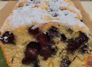 Una foto de BUDÍN DE ARÁNDANOS 🫐🍰