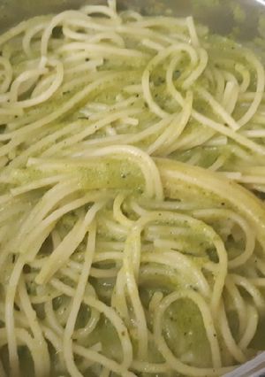 Una foto de Pasta a la poblana