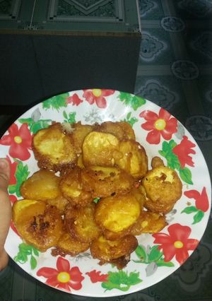 Hình của món Khoai lang chiên giòn.