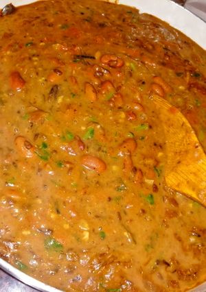 A picture of Rajma Masala.