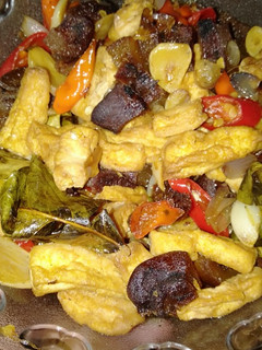 Foto resep Oseng cecek tahu