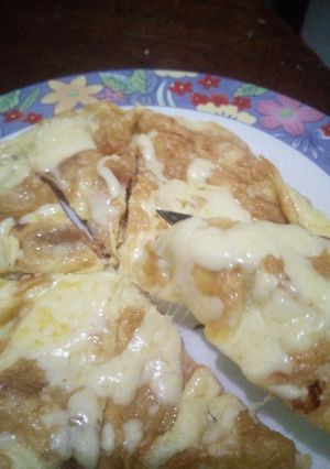 Foto resep Telur Dadar Keju Mozarella Yummi 😍