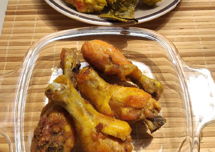 Resep Ayam goreng ebi Enak dan Antiribet