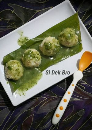 Foto resep MPASI 11m+ Bola Patin Saus Bayam
