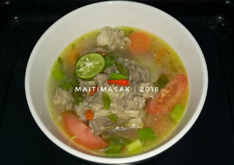 Resep Sop Janda | Langkah Membuat Sop Janda Yang Enak Banget