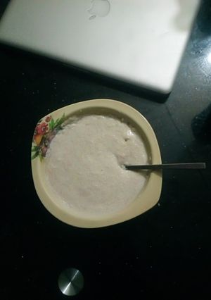 A picture of Oat pudding.