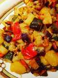 Baked Caponata in Sweet and Sour Sauce