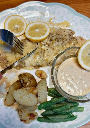 Foto resep Grilled Dori with Melted Cheese and Tartar Sauce