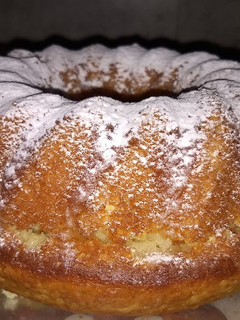 Una foto de Budín de limón 🍋 en molde para flan