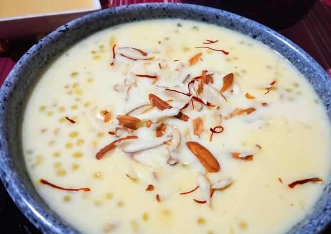 Sabudana Kheer