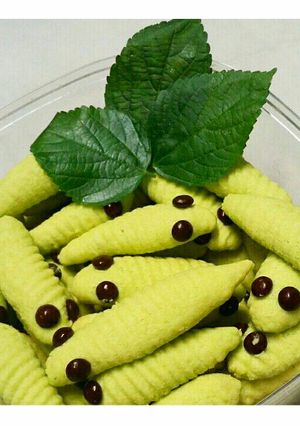 Foto resep Caterpillar cookies