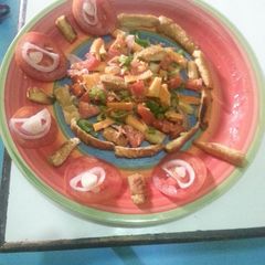 Croutons salad # author Marathon# A picture of Croutons salad # author Marathon#.
