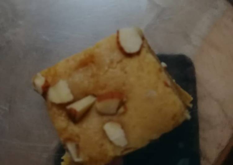 Recipe of Quick Besan ki burfi