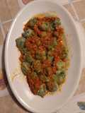 Gnudi ricotta e spinaci al ragu