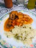 Pollo a la jardinera