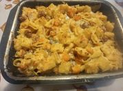 Una foto di butternut al forno
