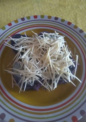 Foto resep Ubi ungu tabur keju