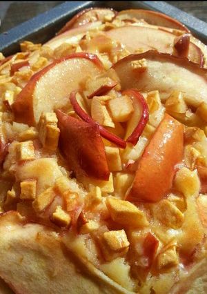 Hình của món TART BRIOCHÉE AUX POMMES..