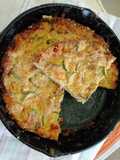 Fritatta de calabacitas