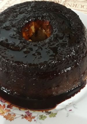 Una foto de Budín de Pan con azúcar mascabo!!!