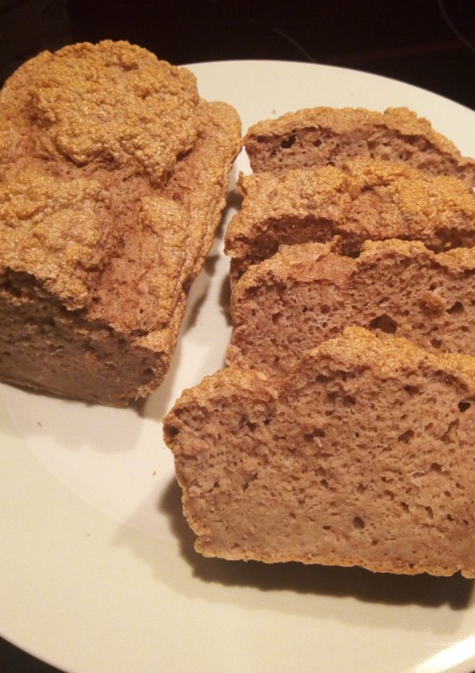 Una foto de Bizcocho de claras y avena