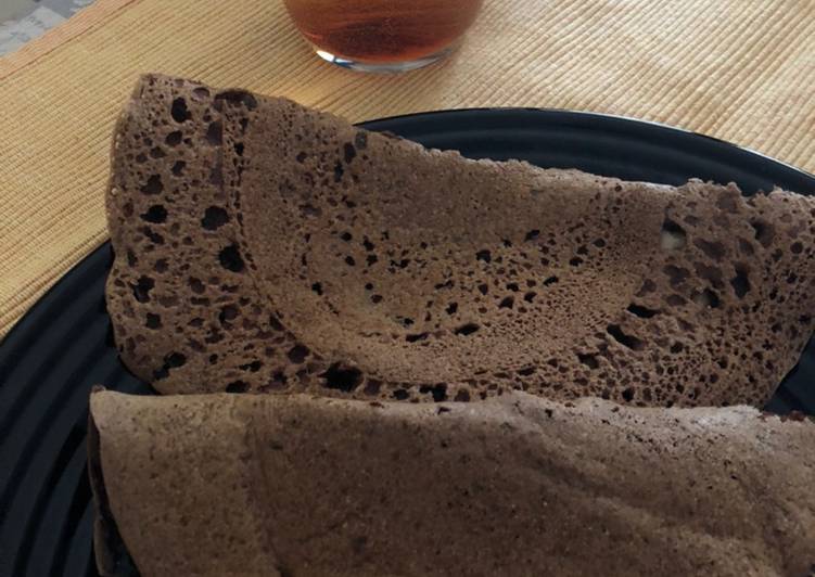 Simple Way to Prepare Fatto in casa super veloce Choco crêpes