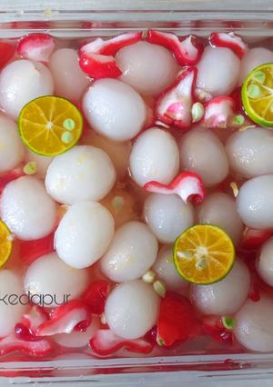Foto resep Asinan rambutan & jambu air