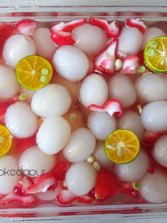 Easy Way Make Asinan rambutan &amp; jambu air the Delicious Really delicious