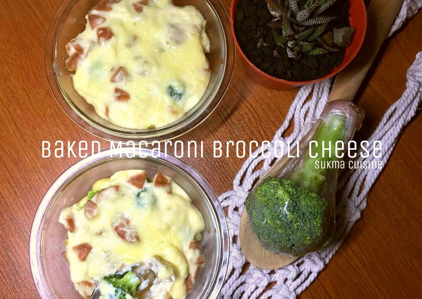 Baked Broccoli Macaroni Cheese #PekanInspirasi