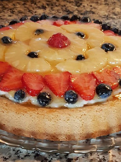 Foto principal de Tarta de frutas 🍓🍍🍒🥝