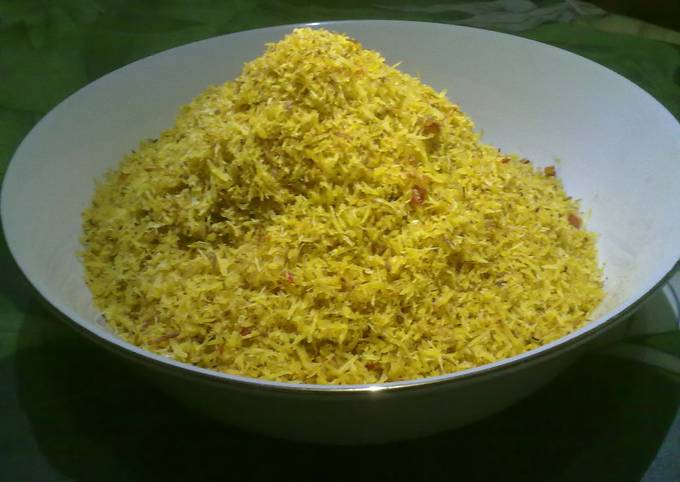 Standar Bagaimana cara memasak SERUNDENG KELAPA PARUT yang nikmat