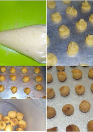 Foto resep Soes kering keju ala hanny
