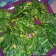 Keripik bayam a.k.a bayam crispy