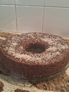 Una foto de Budín vegano de cacao y canela