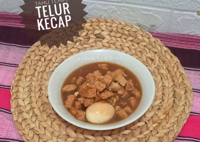 Resep Tahu Tempe Telur Kecap Oleh Dapur Kak Dina Cookpad