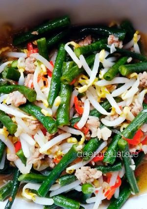 Foto resep Tumis Kacang Panjang Toge