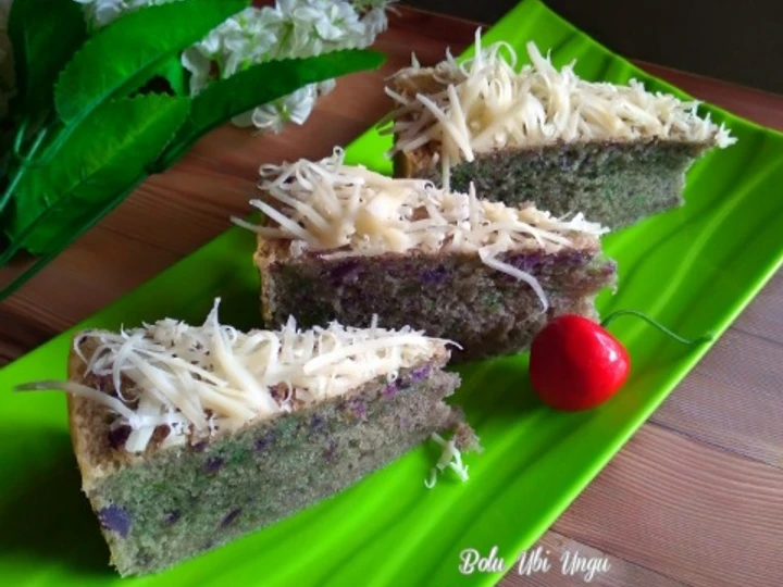 Langkah Gampang Membuat Resep #Bolu Kukus Ubi Ungu tanpa pewarna👌 yang  Bikin Ketagihan Anti Ribet, Bikin Ngiler