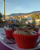 Muffins de manzana canela