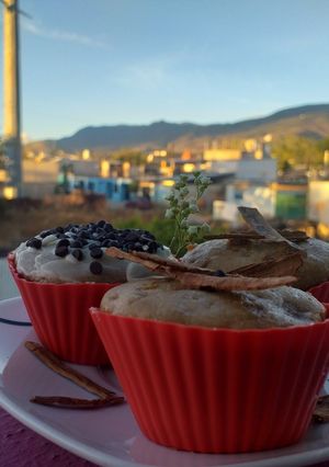 Una foto de Muffins de manzana canela