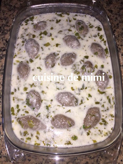 A picture of كبة باللبن.