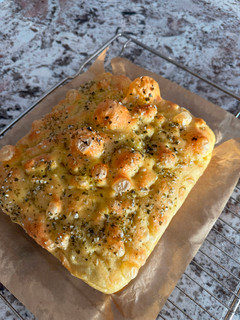 Una foto de Focaccia casera