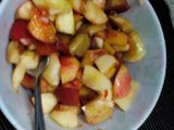 كومبو فروت سلاط صحية 🍎🍏🍑🍑