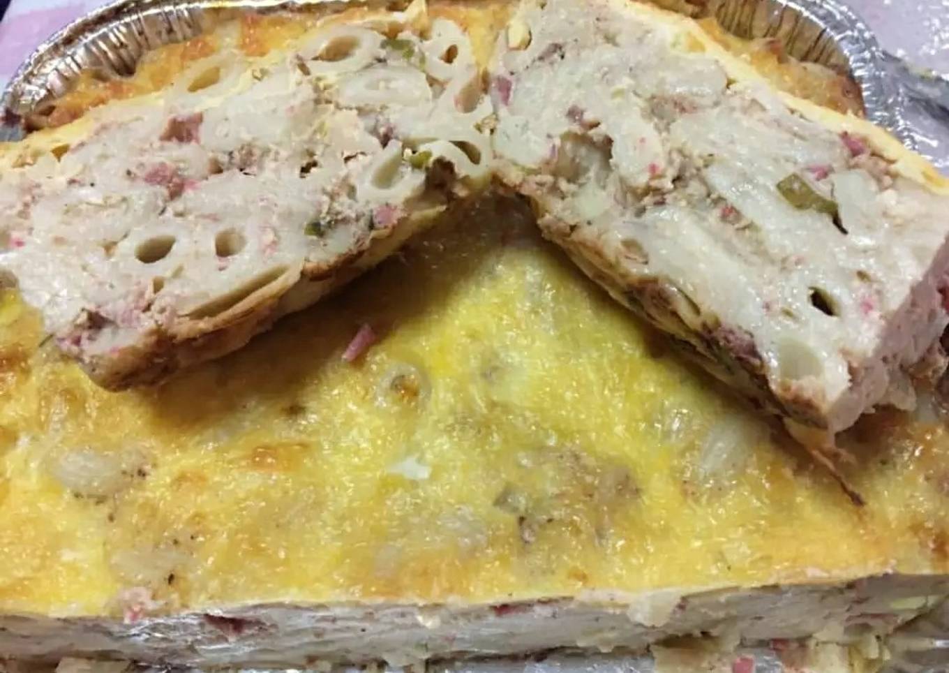 Makaroni Panggang Kornet Keju